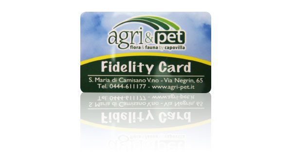 Agri-Pet Fidelity Card
